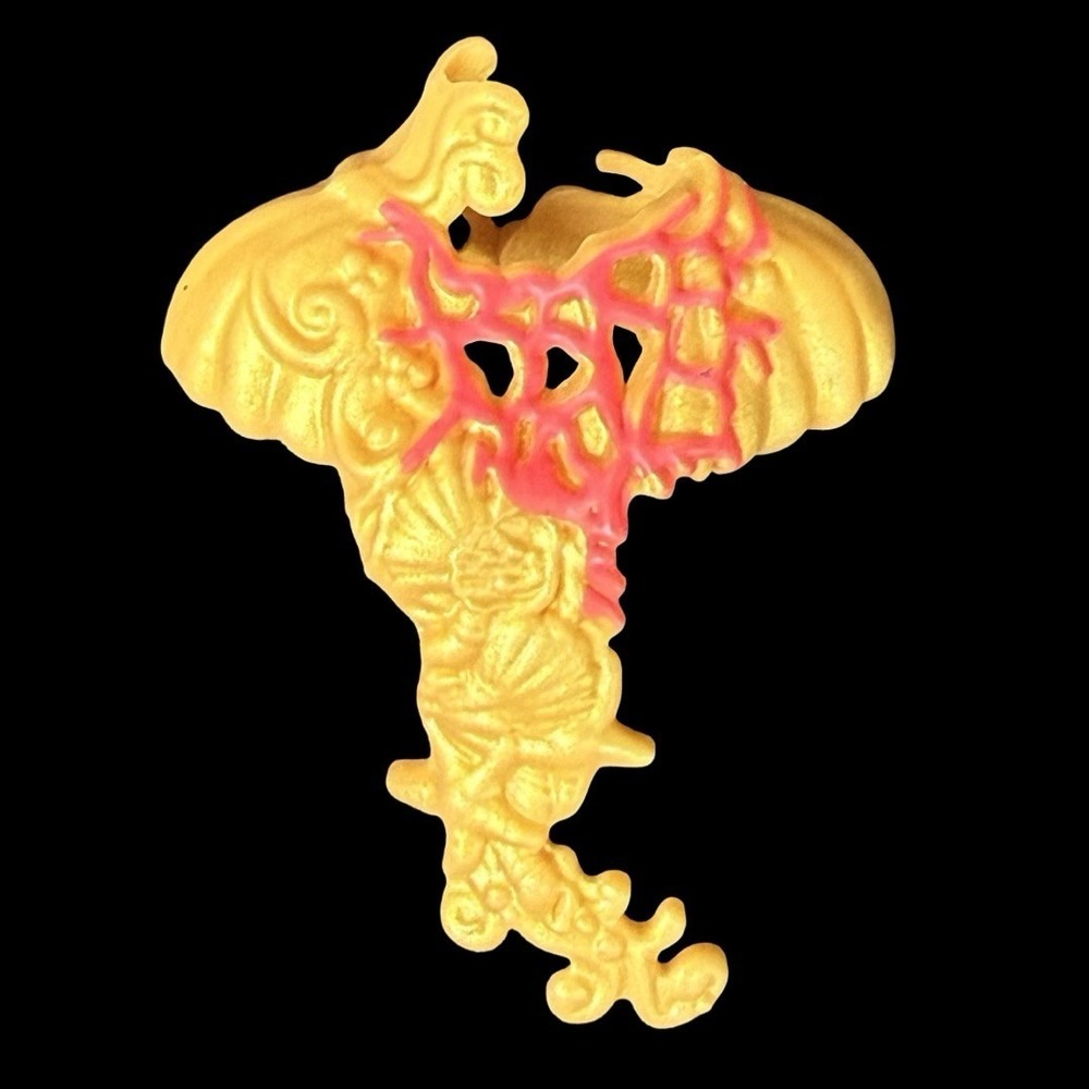 Ever After‎ High Meeshell Mermaid Gold Coral Shoulder Piece Replacement